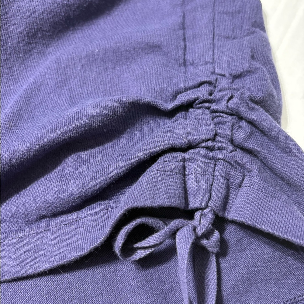 PacifiCotton by Bryn Walker Irene Jacket in Purple Cotton. Made in USA. Buttonup - Picture 13 of 15